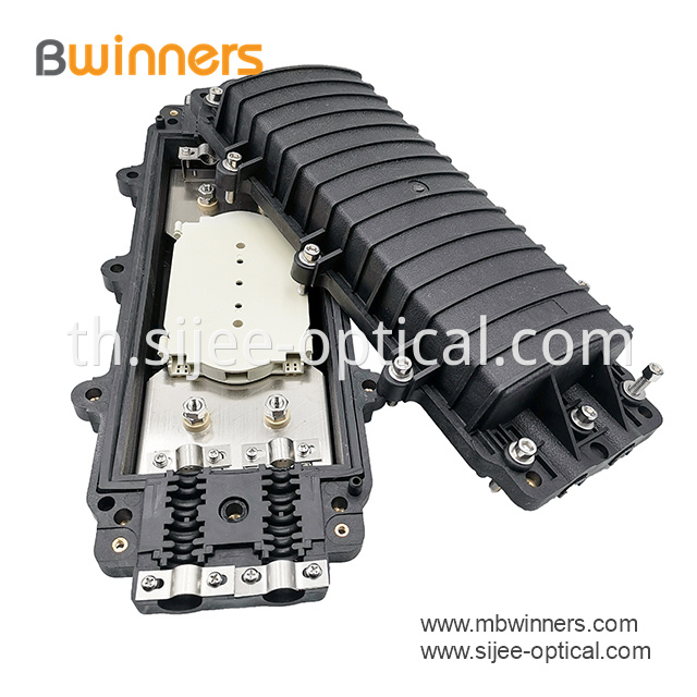 กล่องใส่สายไฟเบอร์ประกบกัน Fiber Splice Enclosure Box